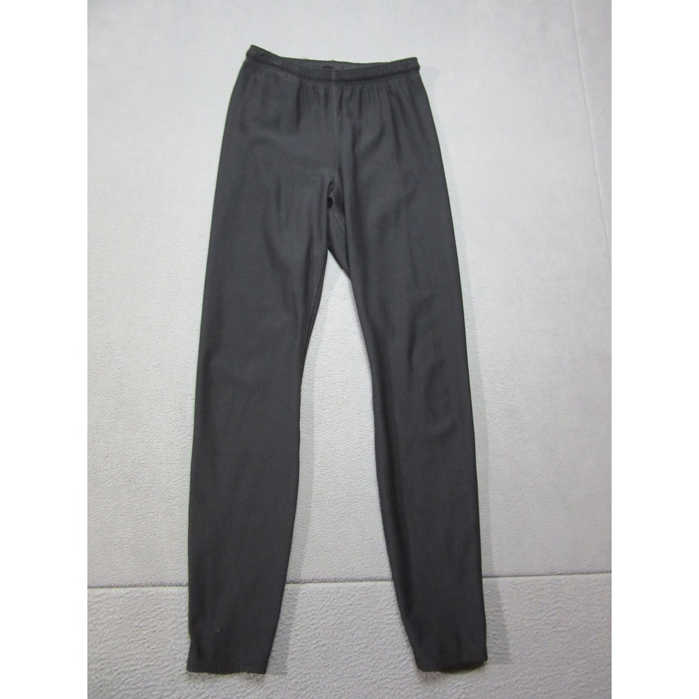 Patagonia Leggings Womens Small Black Vintage USA Ankle Zip Athletic Pants